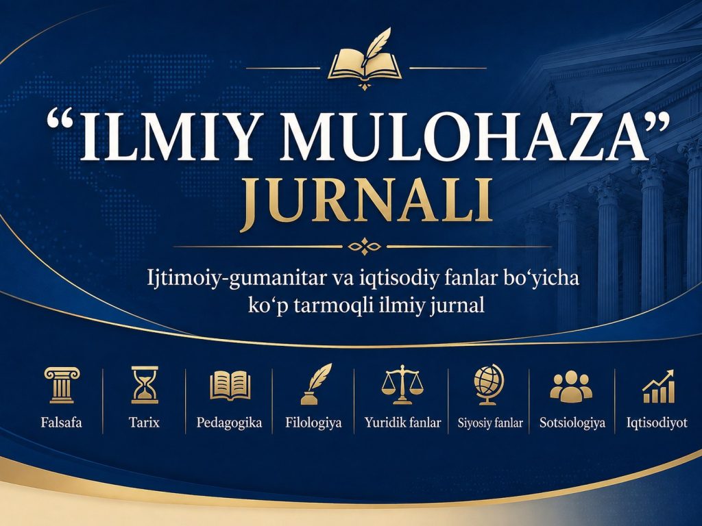 “ILMIY MULOHAZA” jurnali banneri